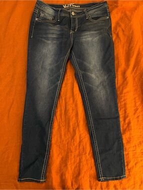 Wallflower Dark Indigo Skinny Jeans